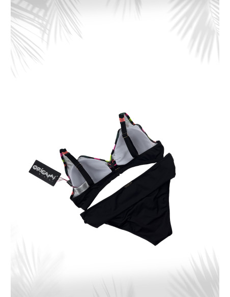 Gran Canaria Neon Stripes D-628 Origami Bikini