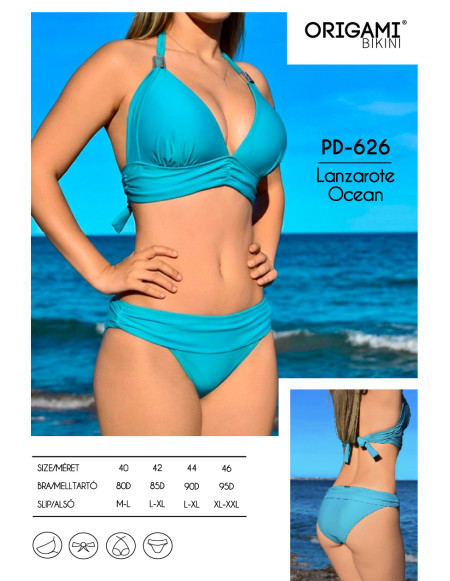 Lanzarote Ocean PD-626 Origami Bikini