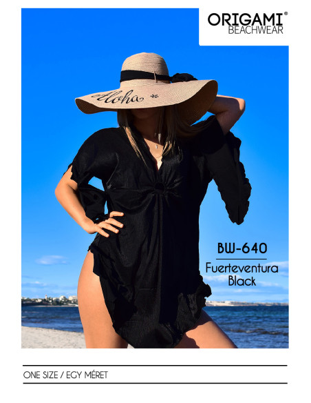 Fuerteventura Black BW-640 Origami Bikini