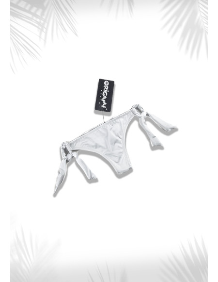 White low-rise string X-629 Origami Bikini