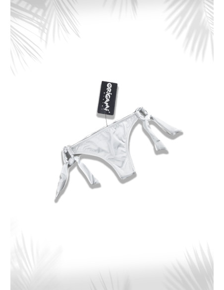 White low-rise string X-629 Origami Bikini