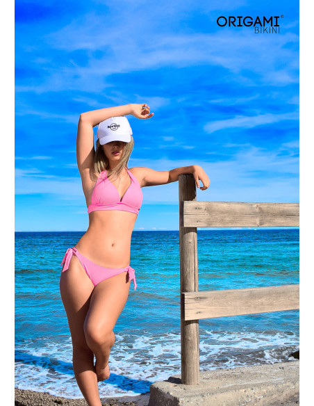 Tenerife Bubblegum P-615 Origami Bikini