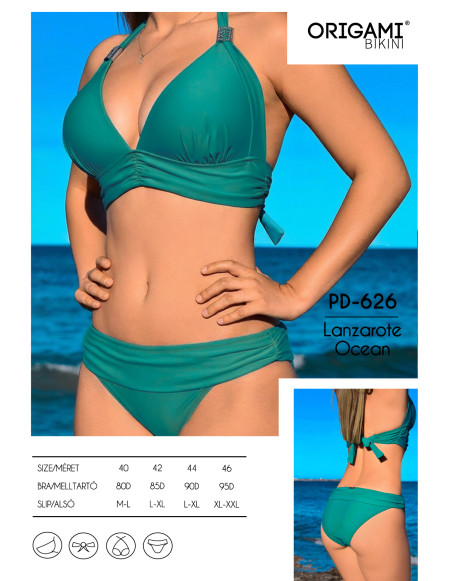 Lanzarote Ocean PD-626 Origami Bikini