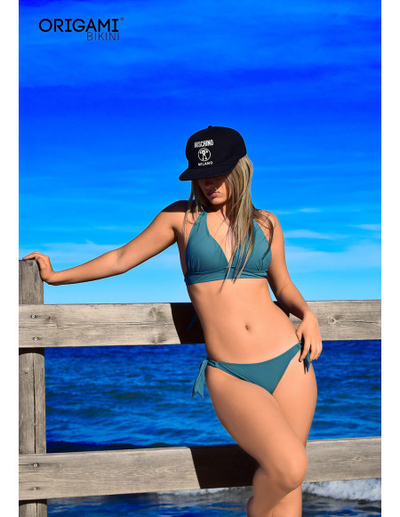 La Palma Petrol Blue PT-622 Origami Bikini