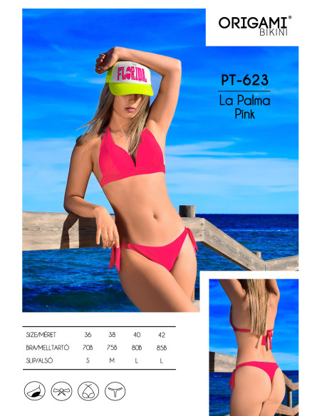 La Palma Pink PT-623 Origami Bikini