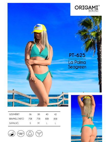 La Palma Seagreen PT-625 Origami Bikini