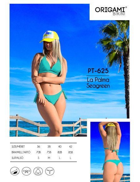 La Palma Seagreen PT-625 Origami Bikini