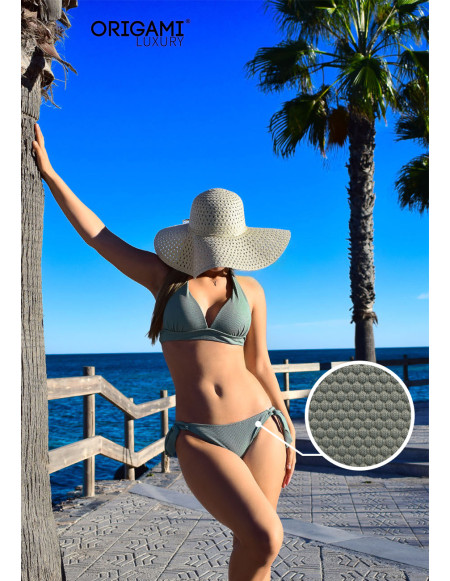Tenerife Pike Green P-LX-604 Origami Bikini