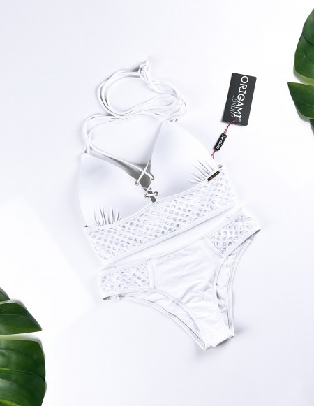 Montana White P-LX-207 Origami Bikini