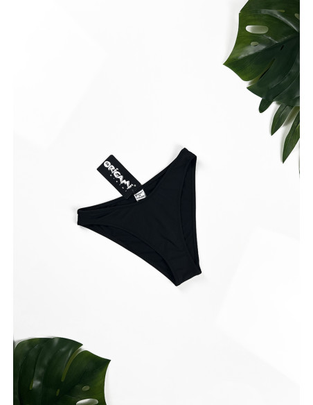 Fekete Magas teli alsó X-469 Origami Bikini