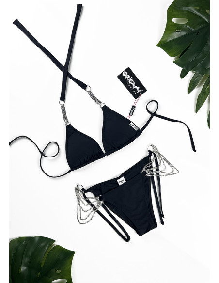 Kivehető szivacsos háromszöges fürdőruha