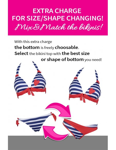 EXTRA CHARGE FOR SIZE/SHAPE CHANGING